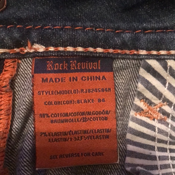 Rock Revival jeans size 26 - Picture 3 of 5